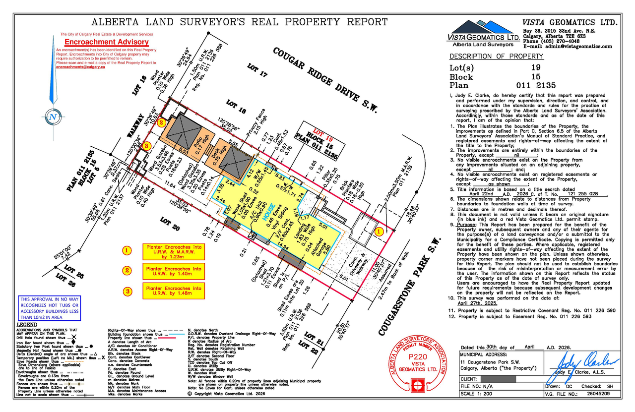Construction site plan for project from page 1 of the file 'DP2026-02761 DMAP DECISION RENDERED (1MB) 2026-05-11'