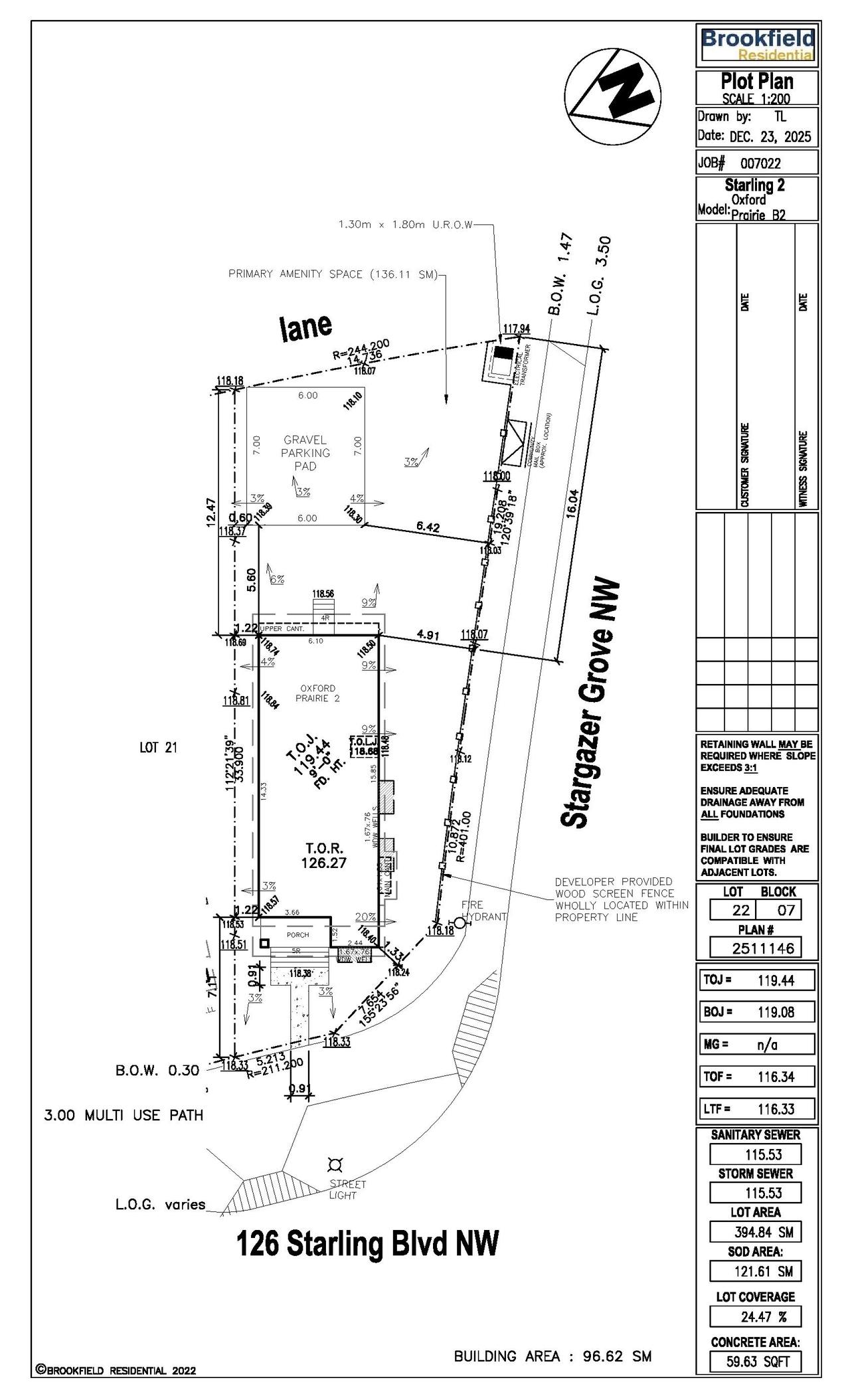 Construction site plan for project from page 1 of the file 'DP2026-02790 - DMAP Plans Submitted (1MB) 2026-05-12'