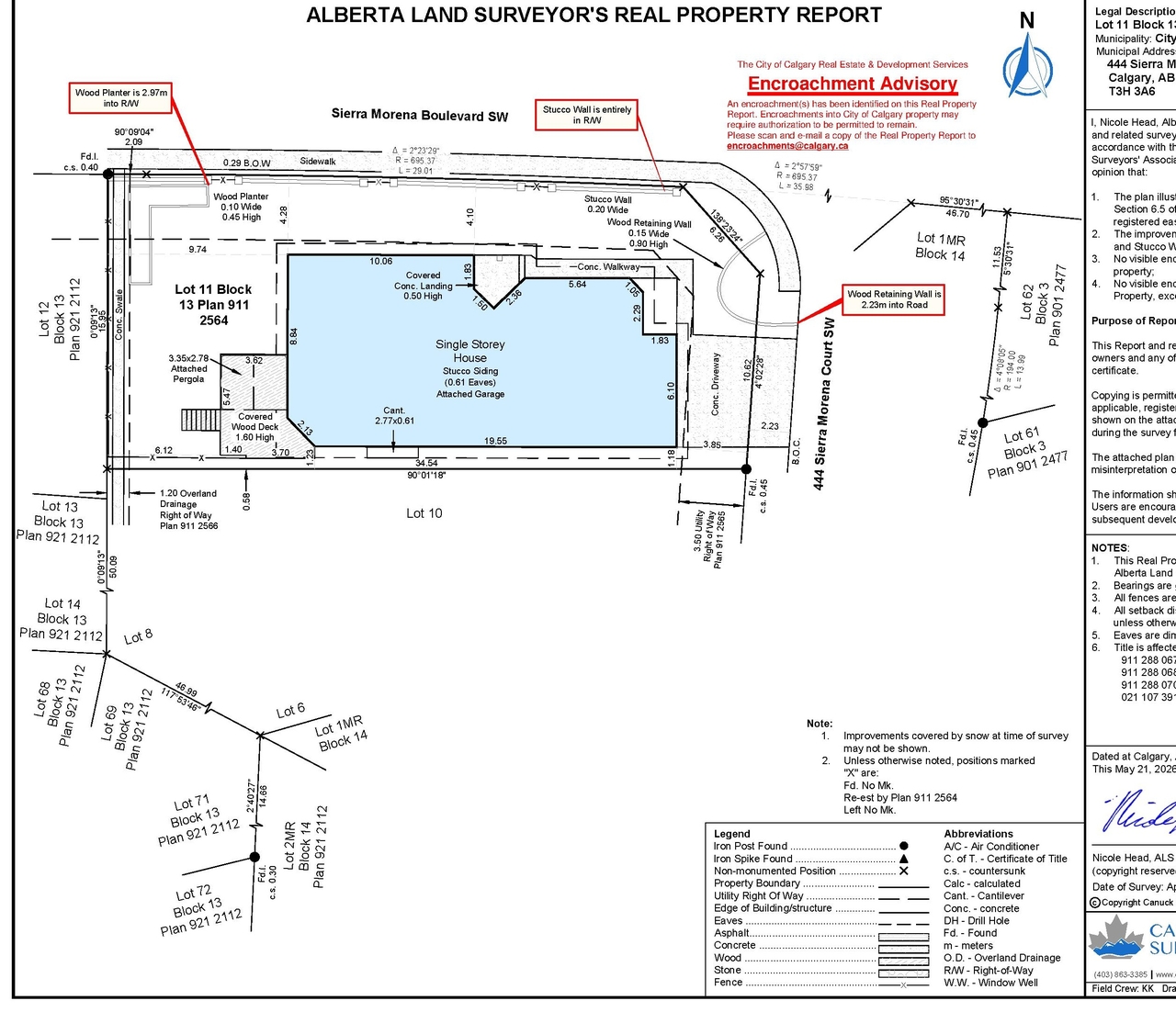 Construction site plan for project from page 1 of the file 'DP2026-02816 - DMAP Plans Submitted (1MB) 2026-06-03'