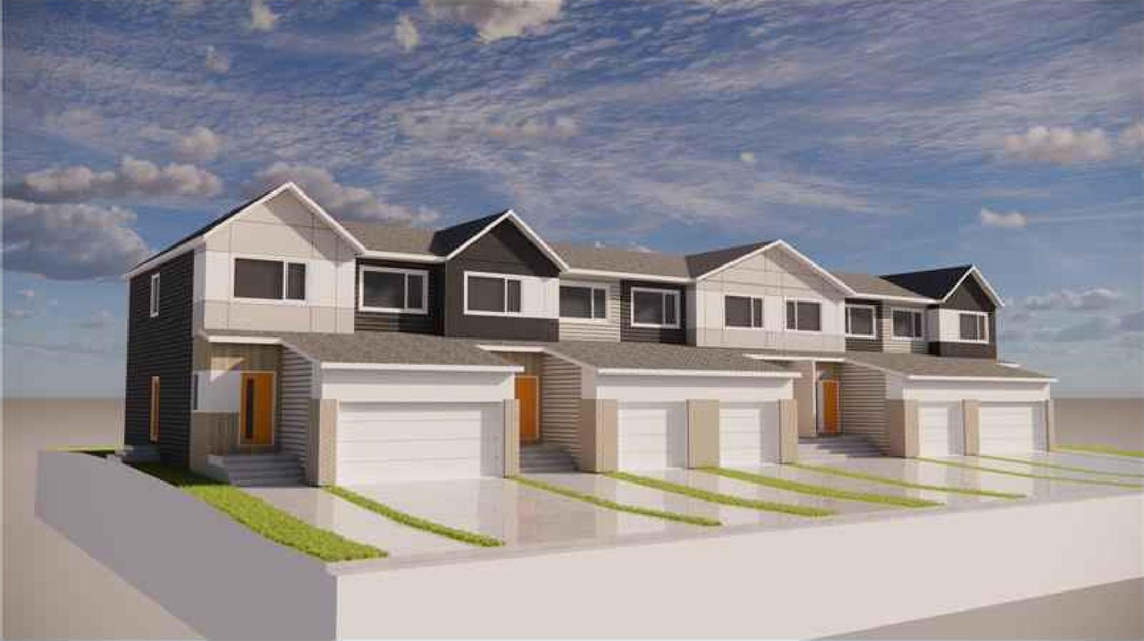 Rendering of building from page 1 of the file 'DP2026-02823 DMAP Plans (Submitted) 2026-05-13 (18MB)'