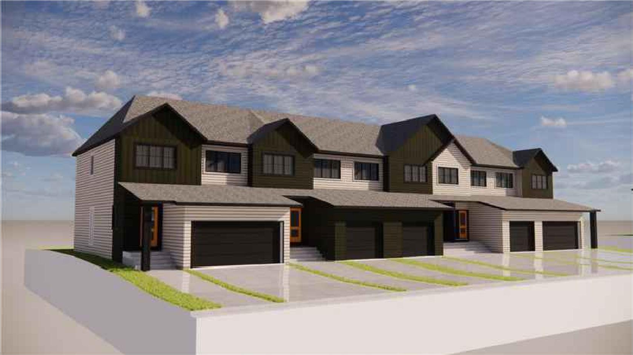 Rendering of building from page 1 of the file 'DP2026-02823 DMAP Plans (Submitted) 2026-05-13 (18MB)'