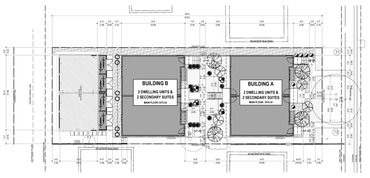 Construction site plan for project from page 4 of the file 'DP2026-02885 - DMAP Plans (Submitted) 2026-07-27 (1MB)'