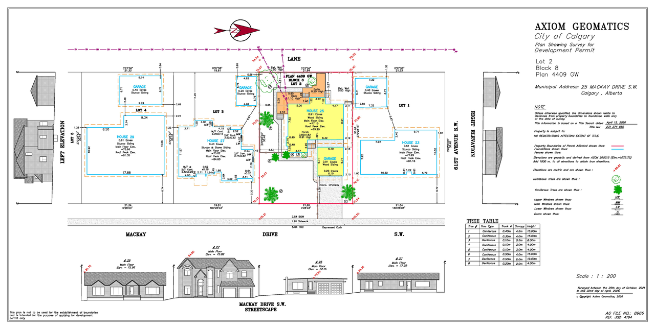 Construction site plan for project from page 1 of the file 'DP2026-02894 DMAP Plans (Submitted) 2026-05-19 (3MB)'