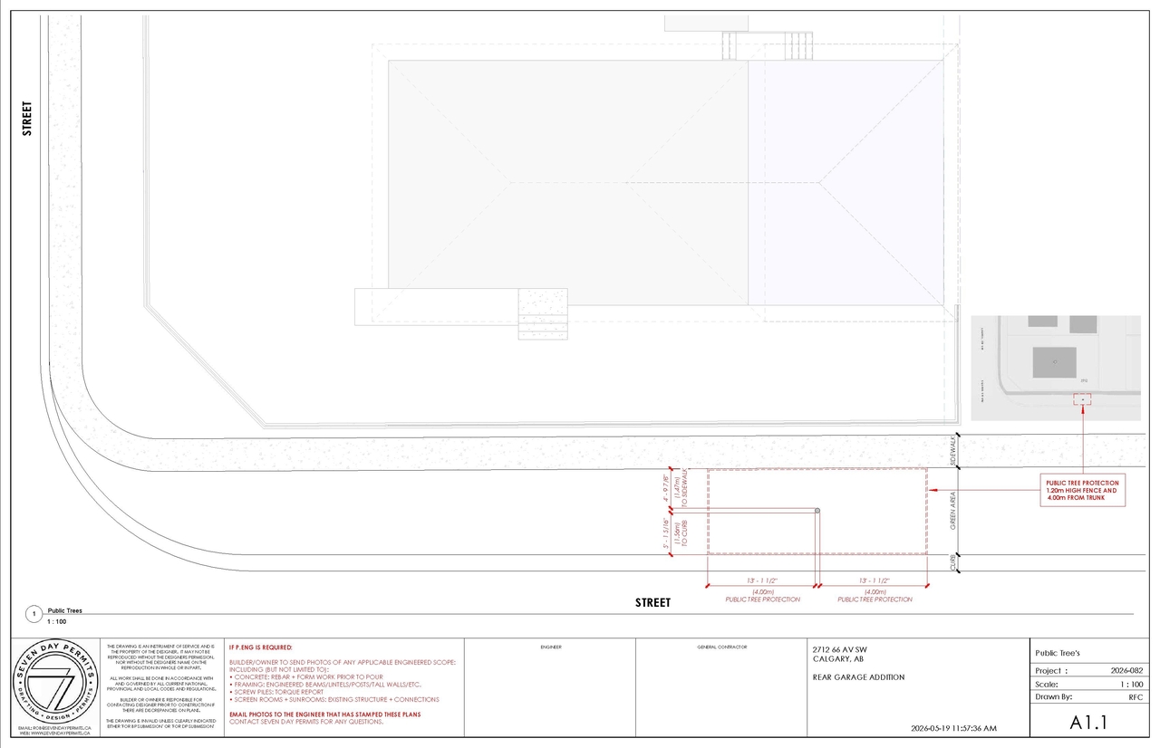 Construction site plan for project from page 3 of the file 'DP2026-02929 DMAP Plans Submitted (1MB) 2026-05-20'