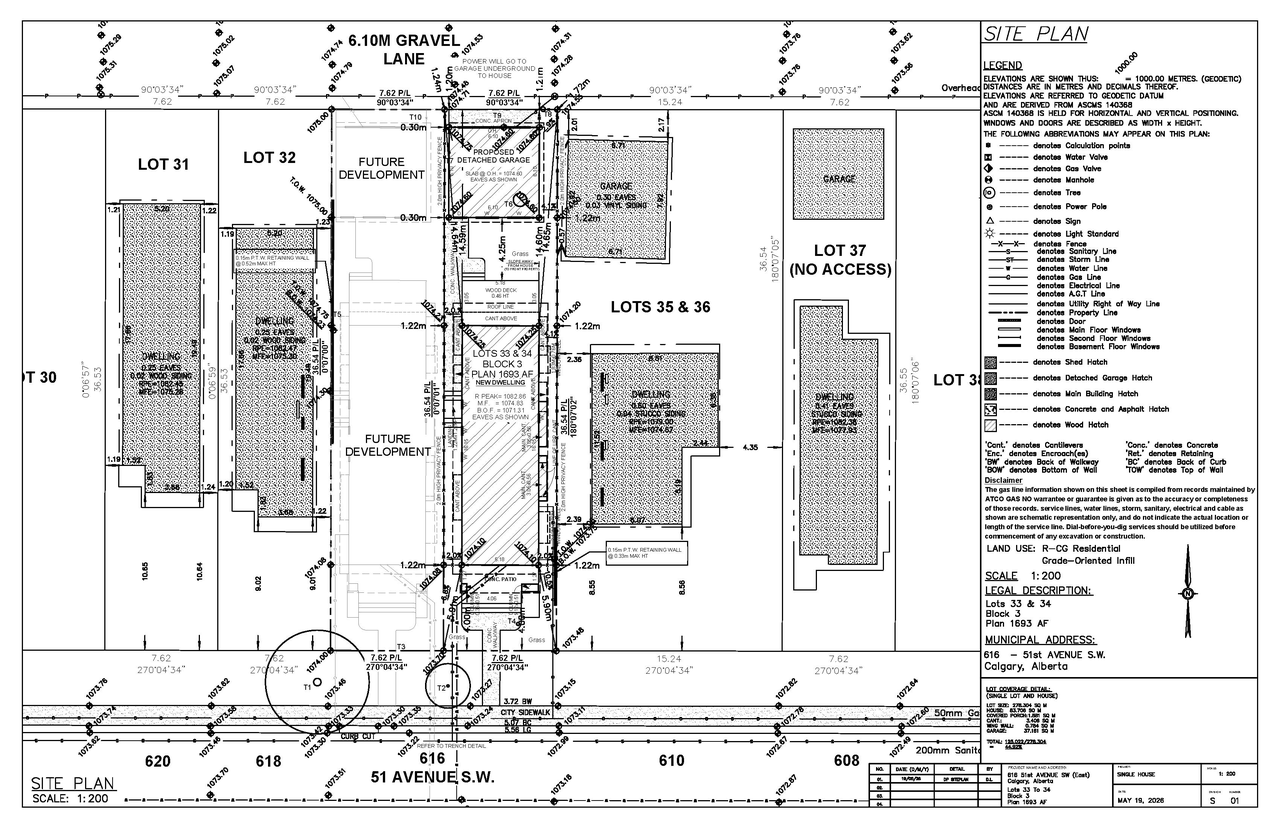 Construction site plan for project from page 6 of the file 'DP2026-02942 DMAP Plans (Submitted)2026-05-20 (2MB)'