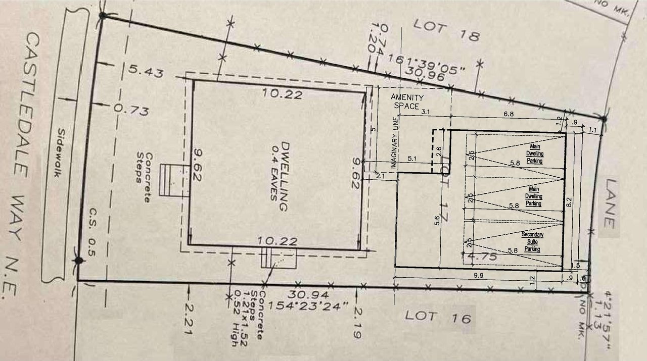 Construction site plan for project from page 1 of the file 'DP2026-02978 DMAP Plans (Amended) 2026-07-03 (1MB)'