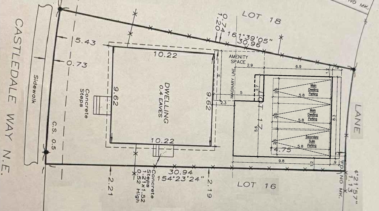 Construction site plan for project from page 1 of the file 'DP2026-02978 DMAP Plans (Submitted) 2026-06-01 (1MB)'