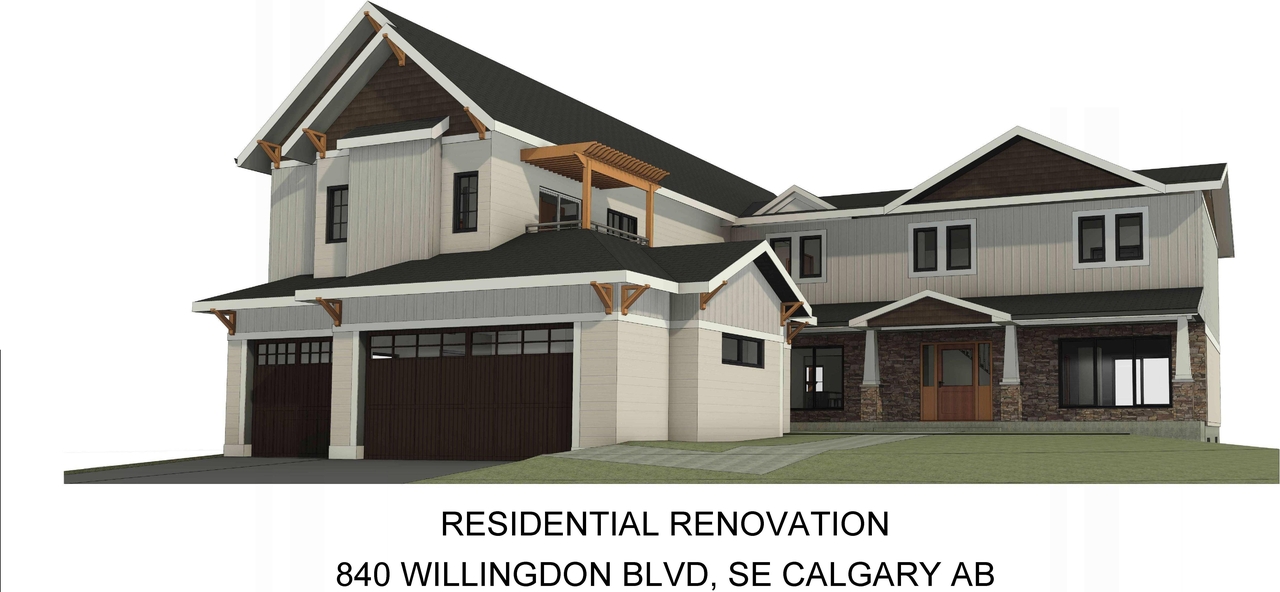 Rendering of building from page 1 of the file 'DP2026-02988 DMAP Plans Submitted (5MB) 2026-05-22'