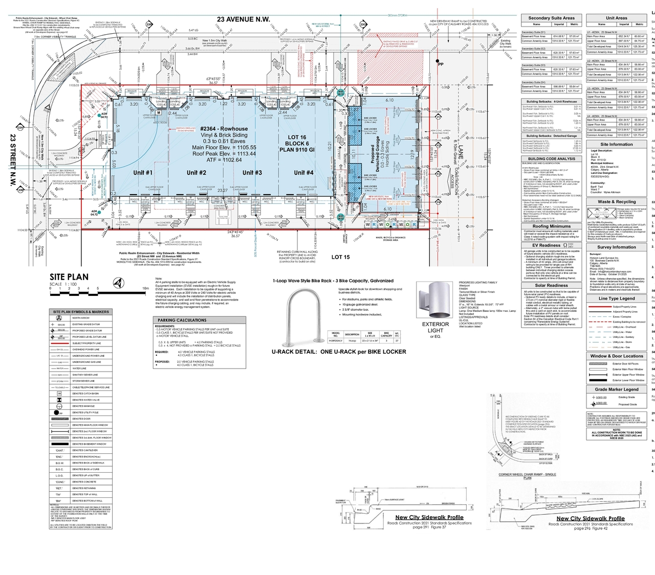 Construction site plan for project from page 2 of the file 'DP2026-02991 DMAP Plans Submitted (5MB) 2026-05-22'