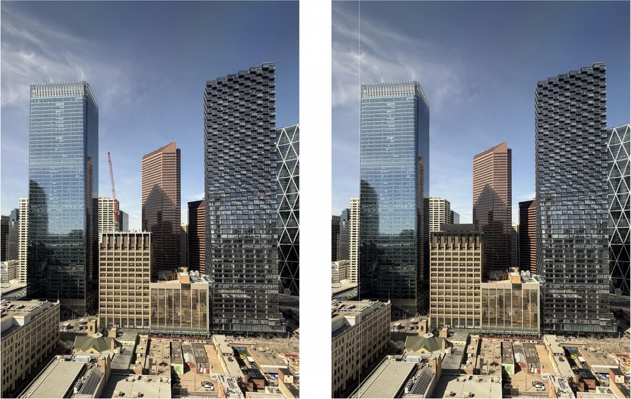 Rendering of building from page 1 of the file 'DP2026-03053 DMAP Plans (Submitted) 2026-05-28 (3MB)'