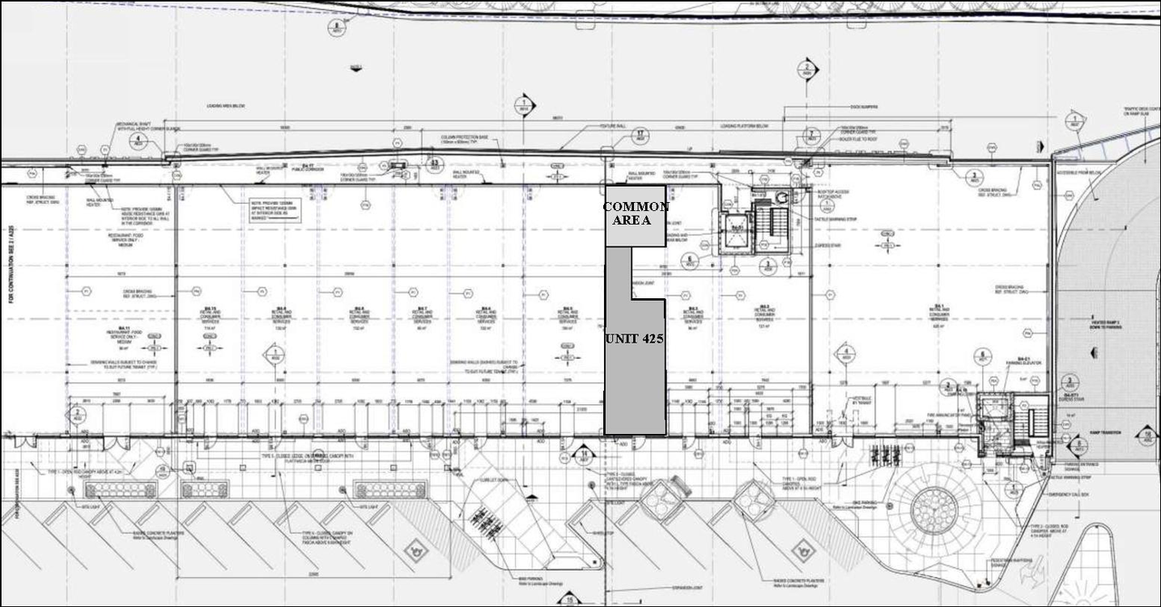 Floor plan for project from page 3 of the file 'DP2026-03084 - DMAP Plans Submitted (1MB) 2026-05-30'