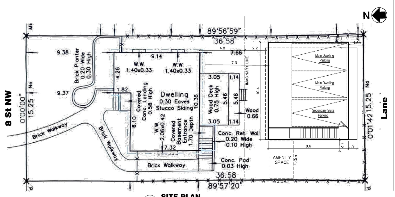 Construction site plan for project from page 1 of the file 'DP2026-03122 DMAP Plans Submitted (1MB) 2026-05-29'