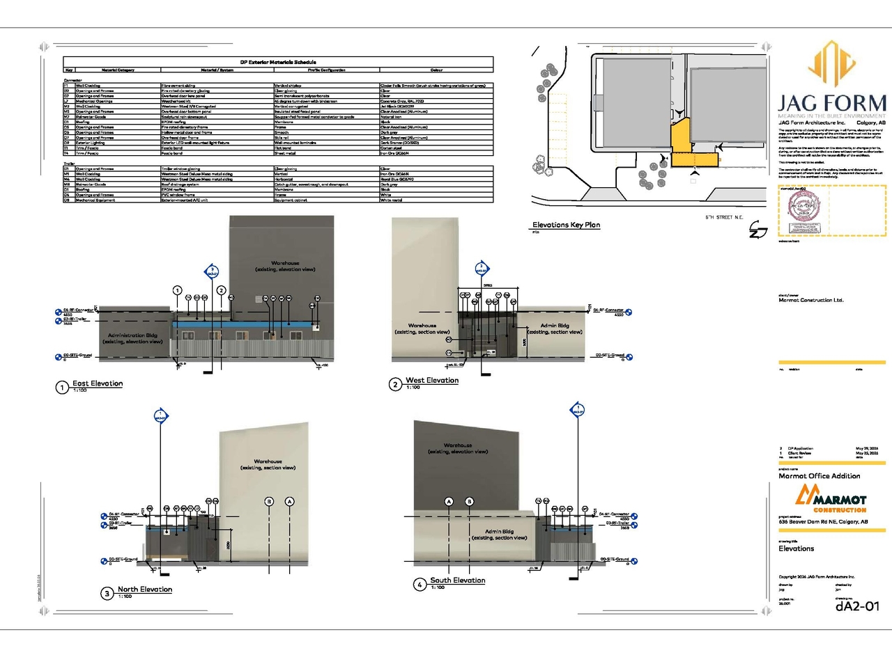 Construction site plan for project from page 3 of the file 'DMAP Plans (Submitted)  DP2026-03145 (3MB) 2026-05-29'