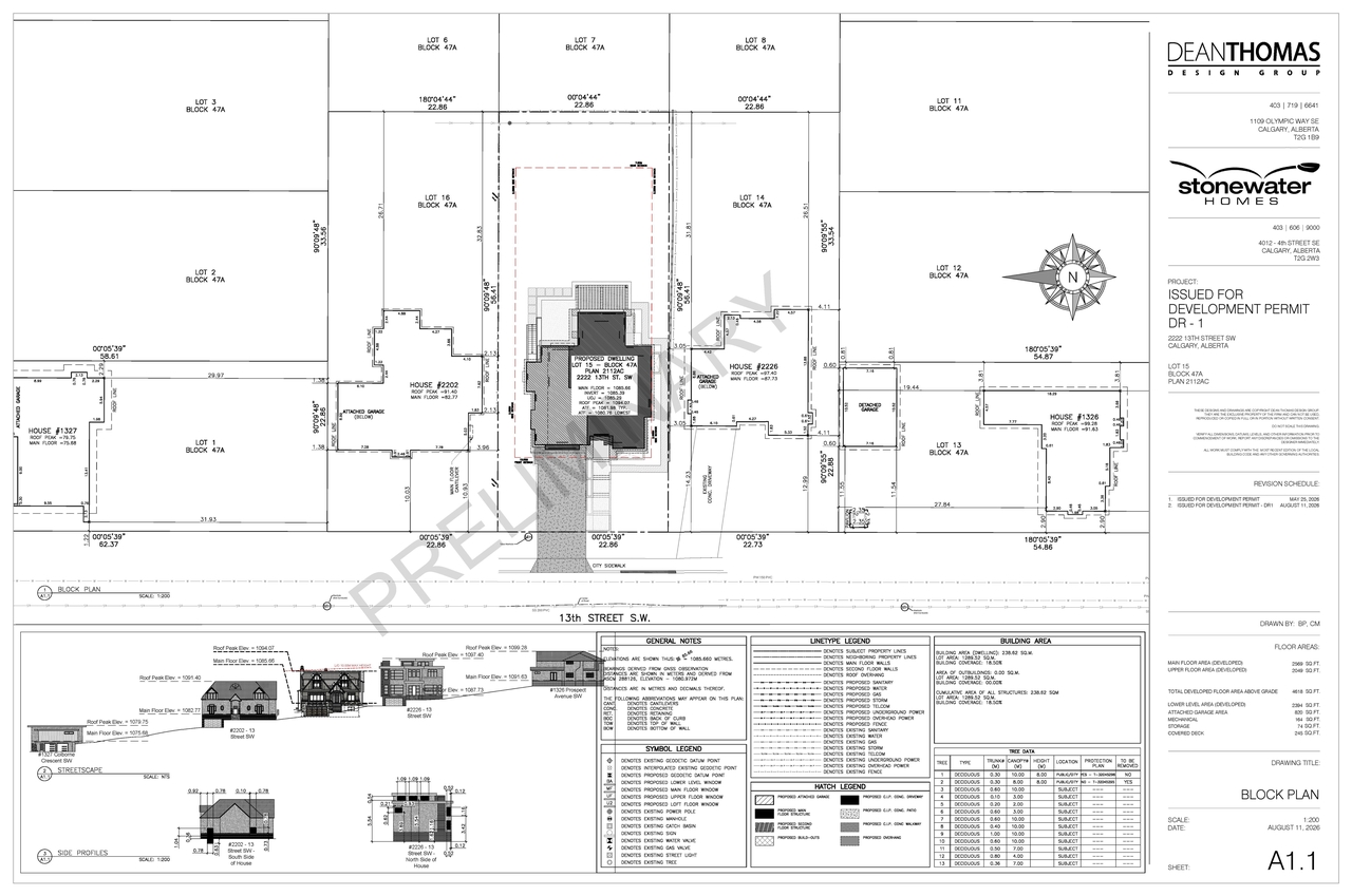Construction site plan for project from page 5 of the file 'DP2026-03183 DMAP Plans Amended (10MB) 2026-08-11'