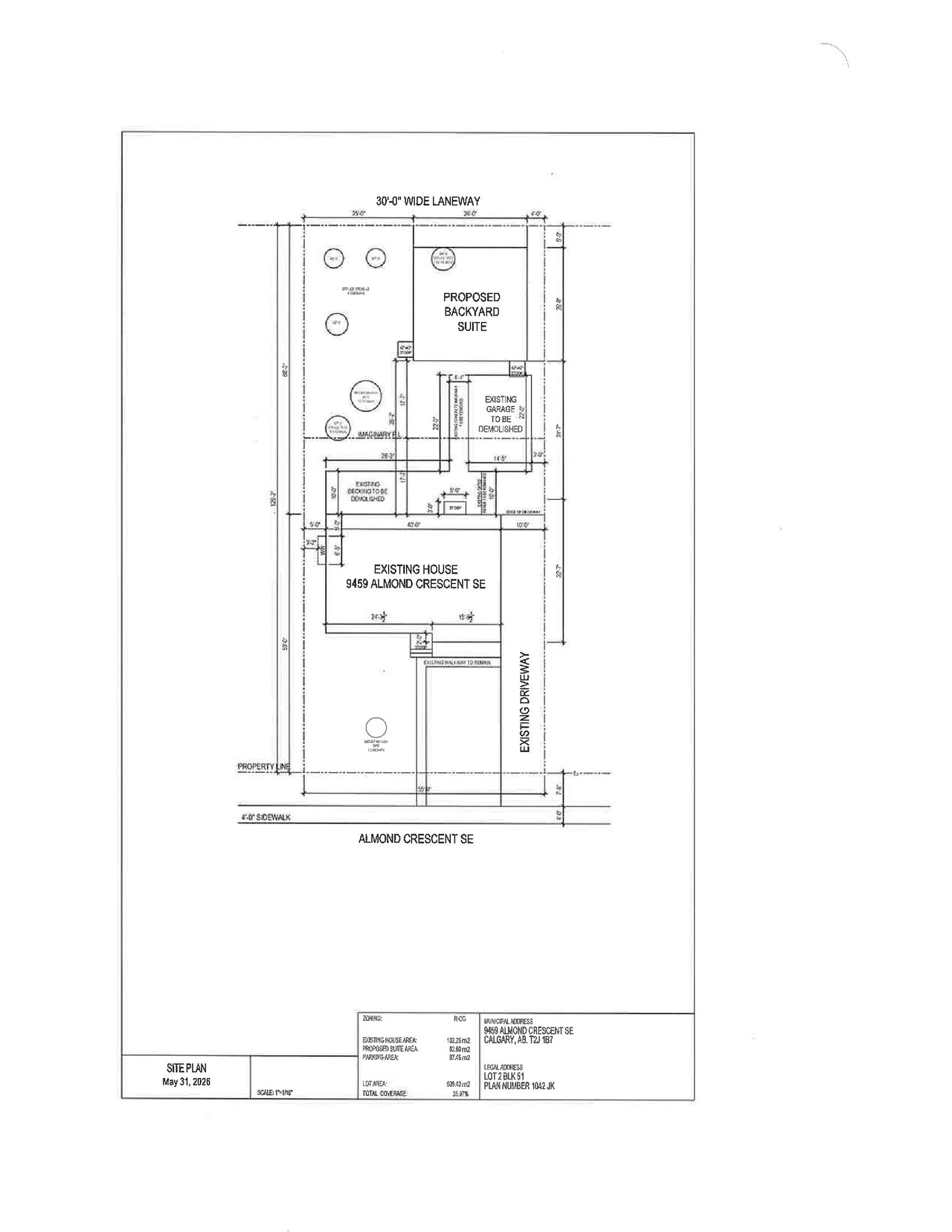 Floor plan for project from page 1 of the file 'DMAP Plans (Submitted) DP2026-03193 (1MB) 2026-06-01'