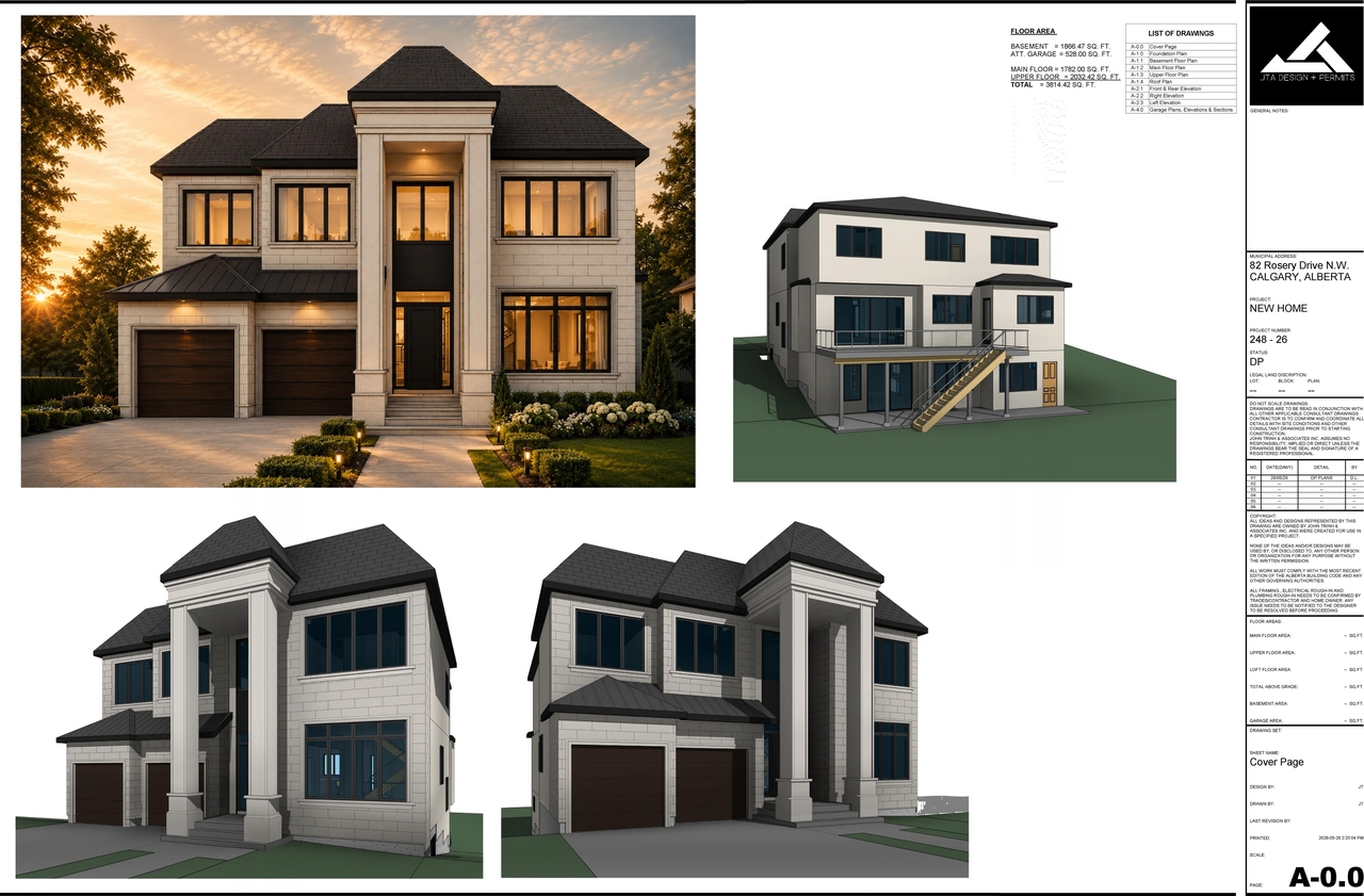 Rendering of building from page 2 of the file 'DMAP Plans (Submitted) DP2026-03201 (2MB) 2026-06-02'