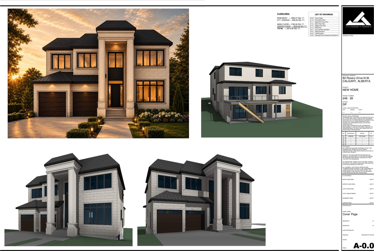 Rendering of building from page 1 of the file 'DP2026-03201 DMAP Plans Amended (4MB) 2026-08-26'