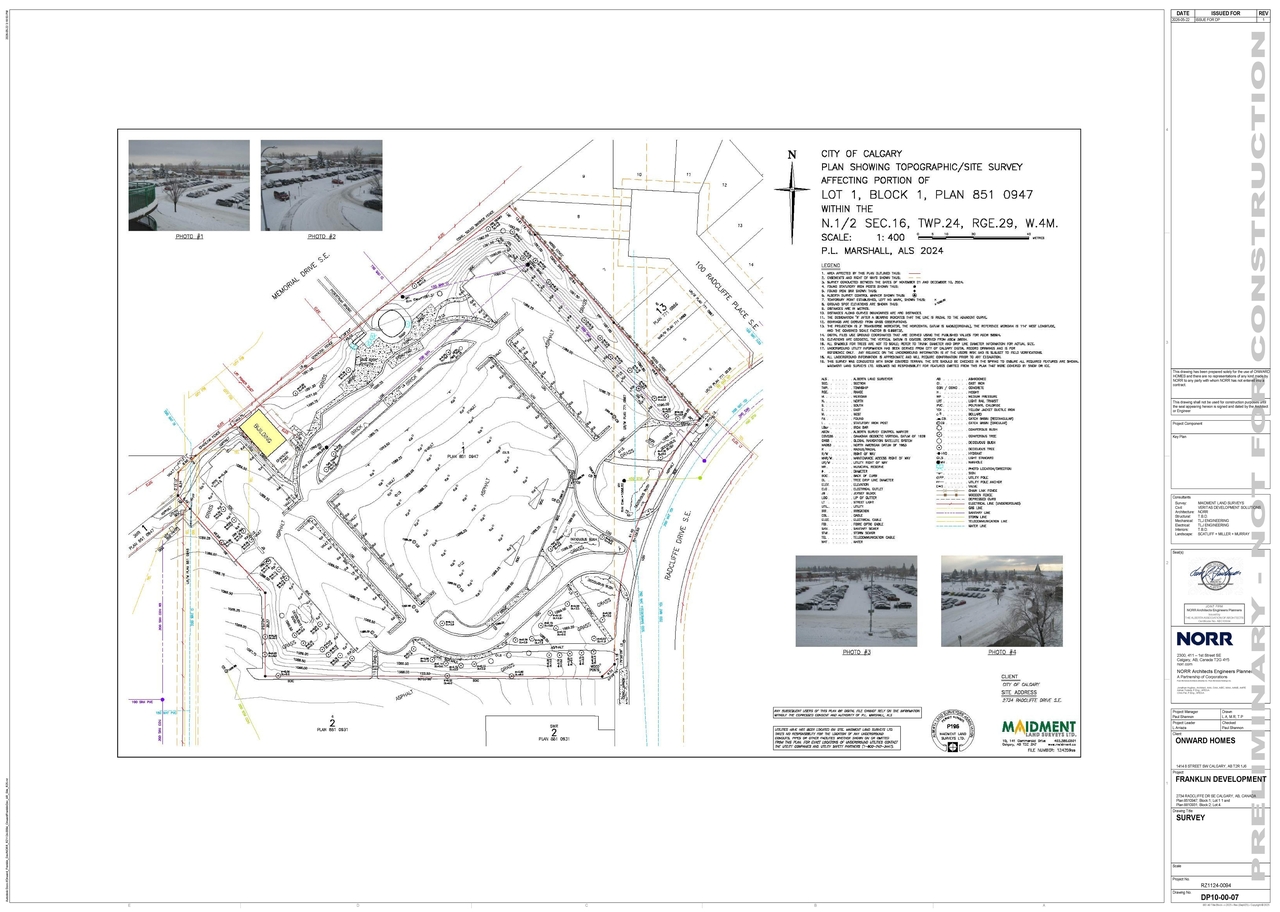 Construction site plan for project from page 6 of the file 'DP2026-03241 DMAP Plans (Submitted) 2026-06-03 (21MB)'