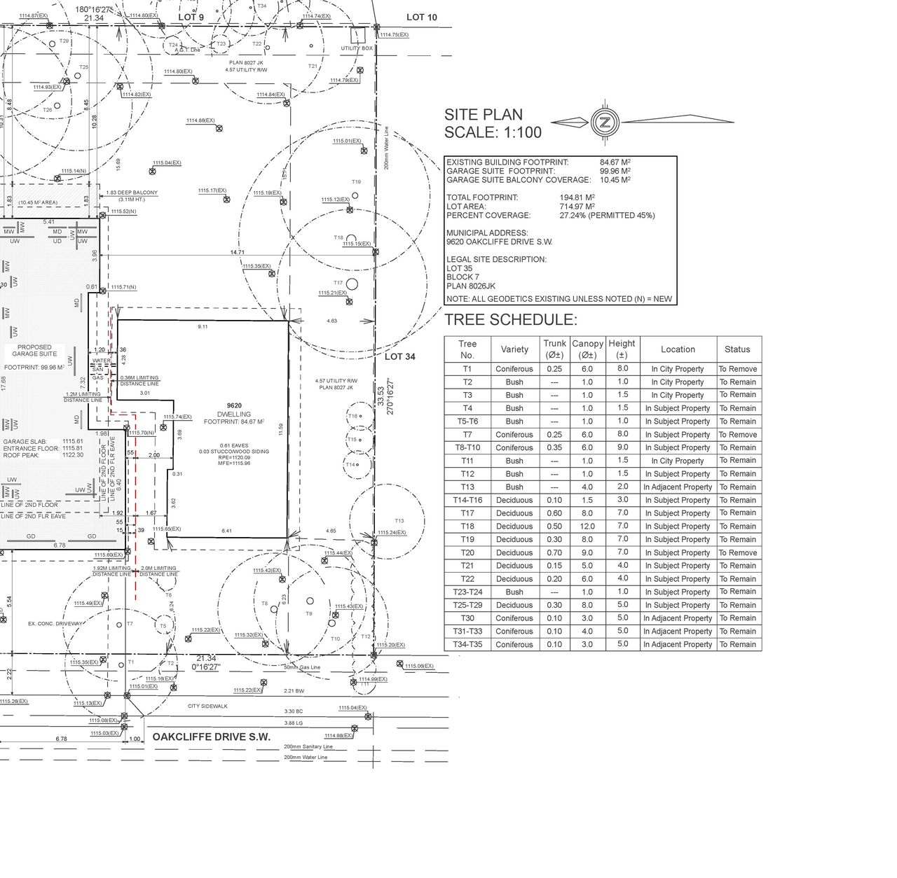 Construction site plan for project from page 1 of the file 'DP2026-03268 DMAP Plans (Submitted) 2026-06-03 (1MB)'