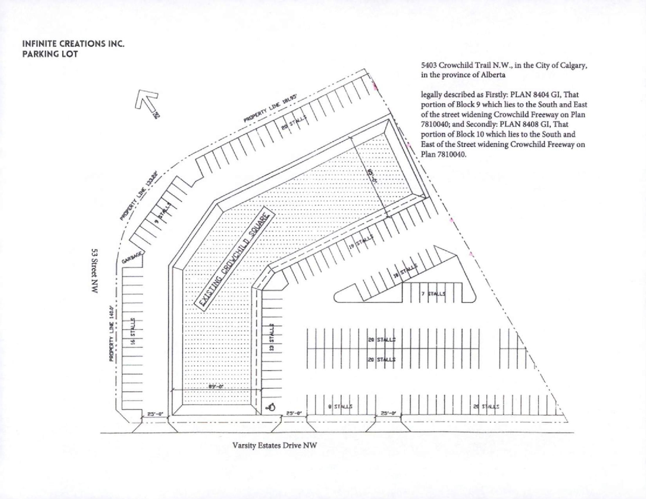 Construction site plan for project from page 1 of the file 'DP2026-03289 DMAP Plans Submitted (1MB) 2026-06-04'