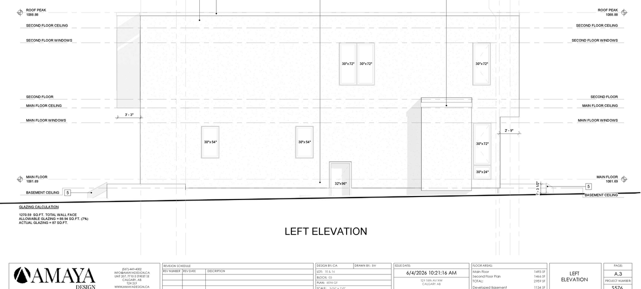 Floor plan for project from page 3 of the file 'DP2026-03293 DMAP Plans (Submitted) 2026-06-05 (4MB)'