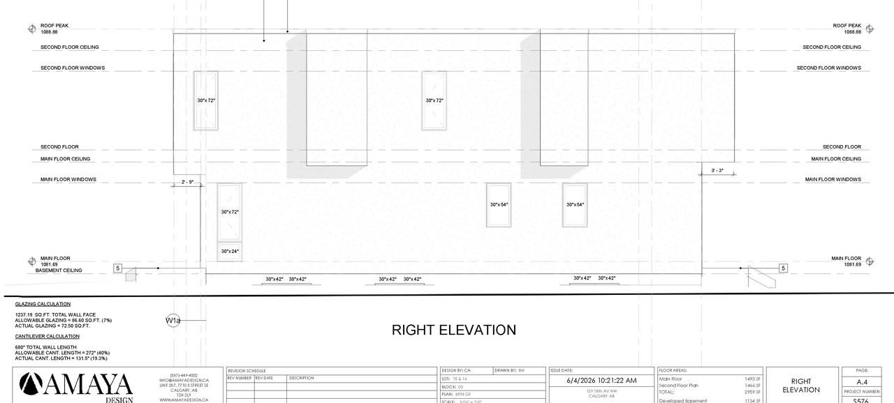 Floor plan for project from page 4 of the file 'DP2026-03293 DMAP Plans (Submitted) 2026-06-05 (4MB)'