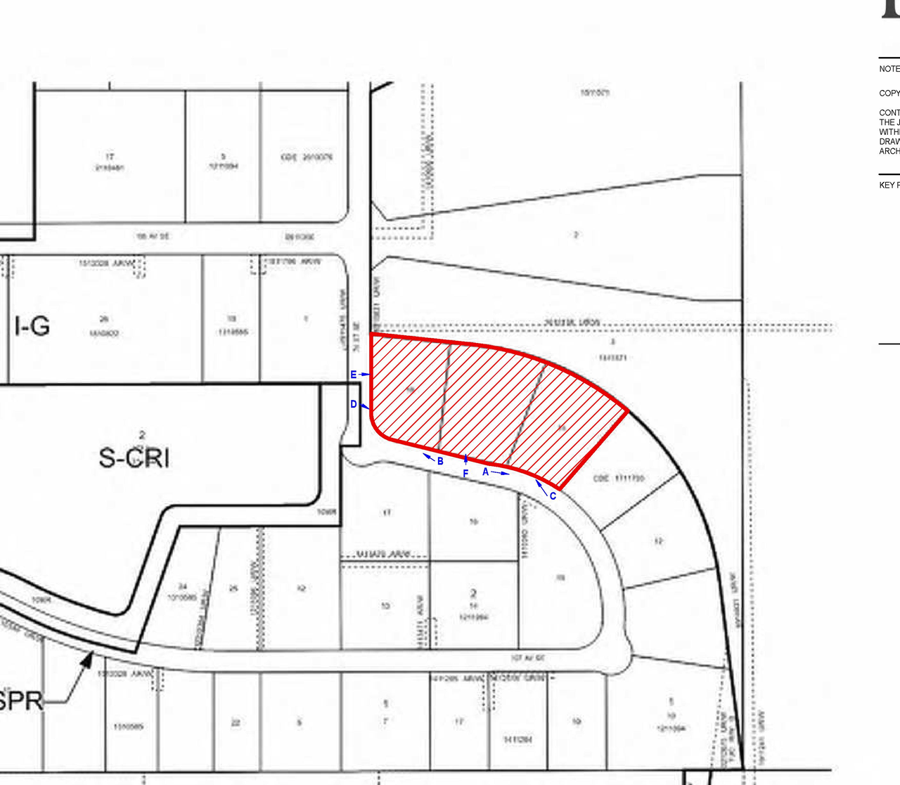 Construction site plan for project from page 2 of the file 'DP2026-03308 DMAP Plans (Submitted) 2026-06-05 (5MB)'