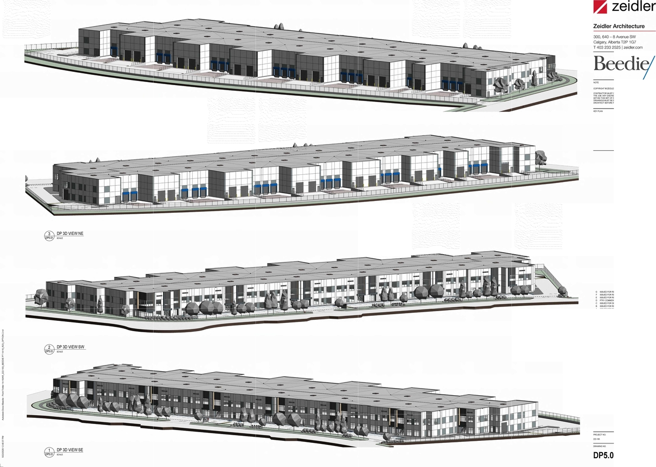 Rendering of building from page 7 of the file 'DP2026-03308 DMAP Plans (Submitted) 2026-06-05 (5MB)'