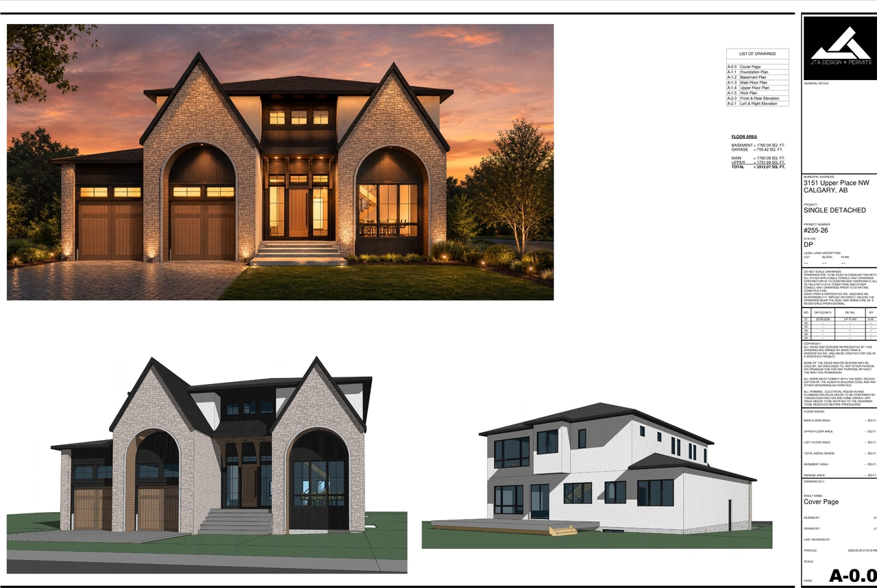 Rendering of building from page 1 of the file 'DP2026-03367 DMAP Plans Submitted (4MB) 2026-06-09'