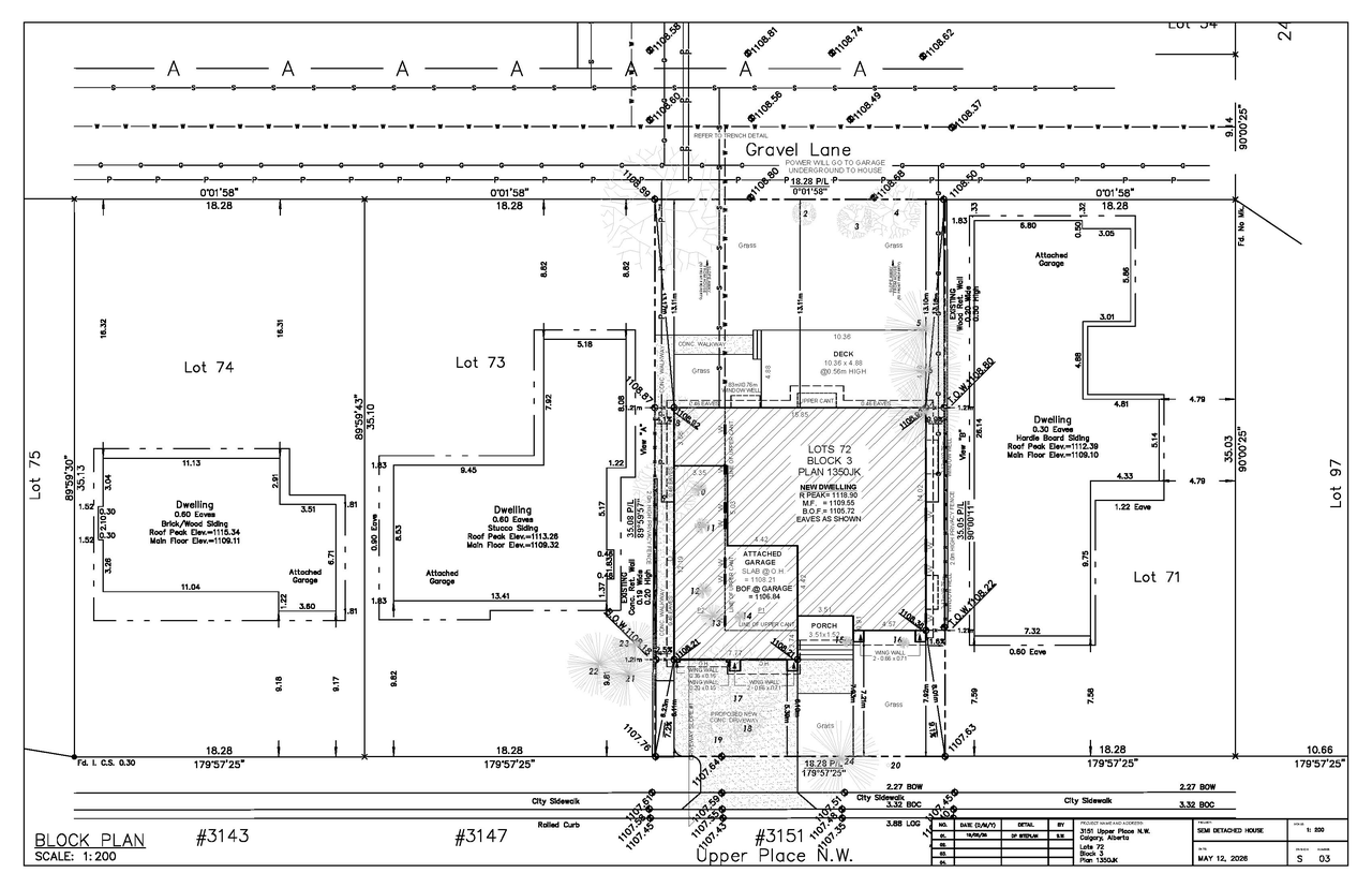 Construction site plan for project from page 5 of the file 'DP2026-03367 DMAP Plans Submitted (4MB) 2026-06-09'