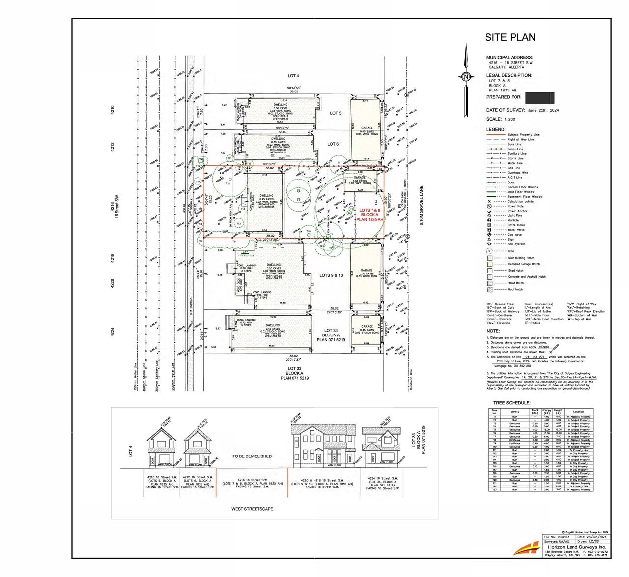 Construction site plan for project from page 3 of the file 'DP2026-03377 DMAP Plans Submitted (8MB) 2026-06-16'