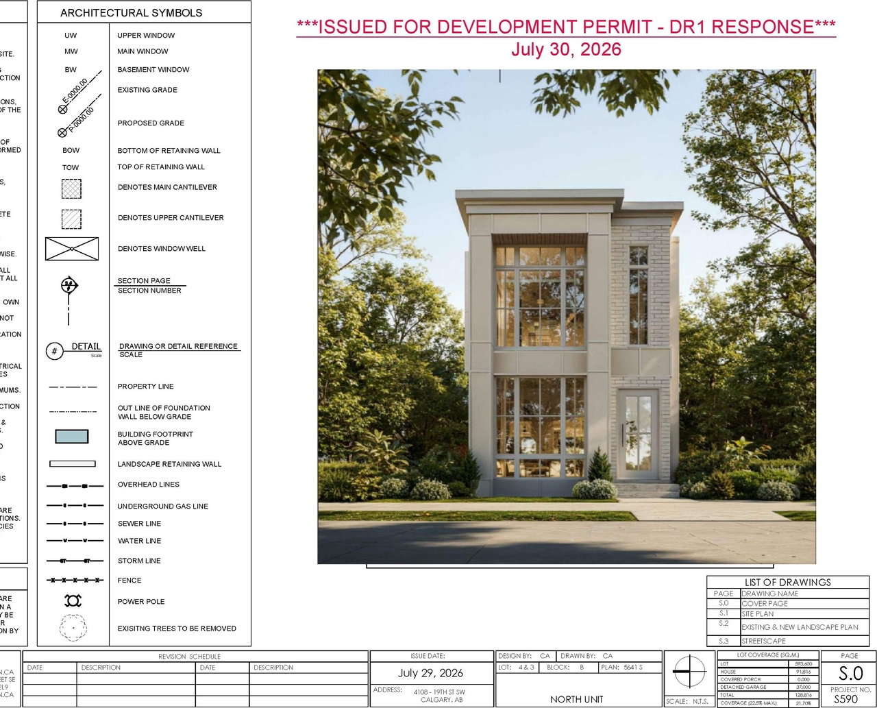 Rendering of building from page 6 of the file 'DP2026-03383 DMAP Plans Amended (1MB) 2026-07-30'