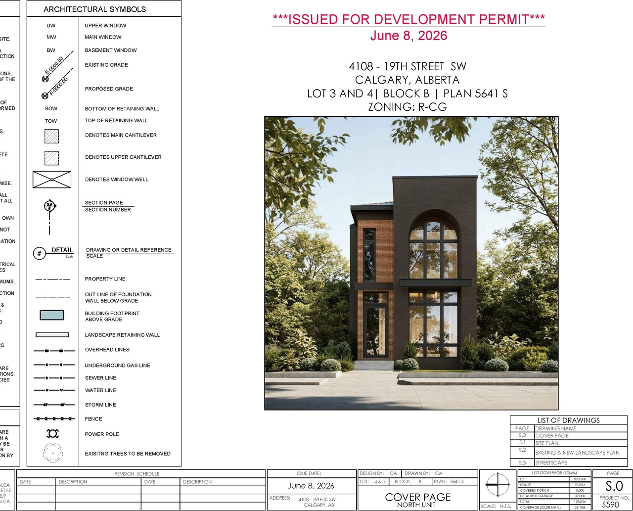 Rendering of building from page 7 of the file 'DP2026-03383 DMAP Plans Submitted (2MB) 2026-06-10'
