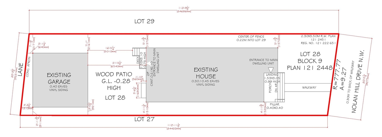 Construction site plan for project from page 2 of the file 'DP2026-03388 - DMAP Plans Submitted (1MB) 2026-07-14'