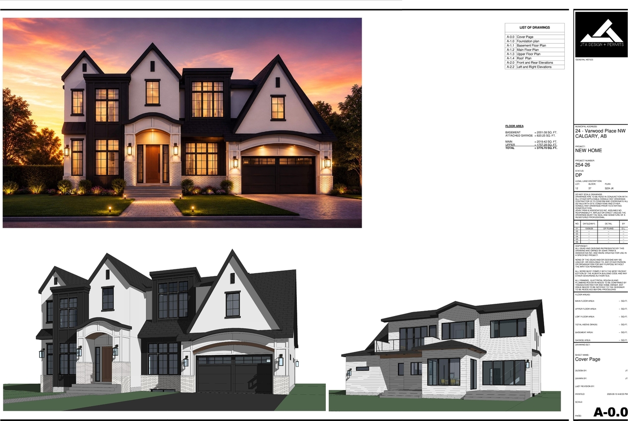 Rendering of building from page 1 of the file 'DP2026-03449 DMAP Plans (Submitted) 2026-06-12 (3MB)'