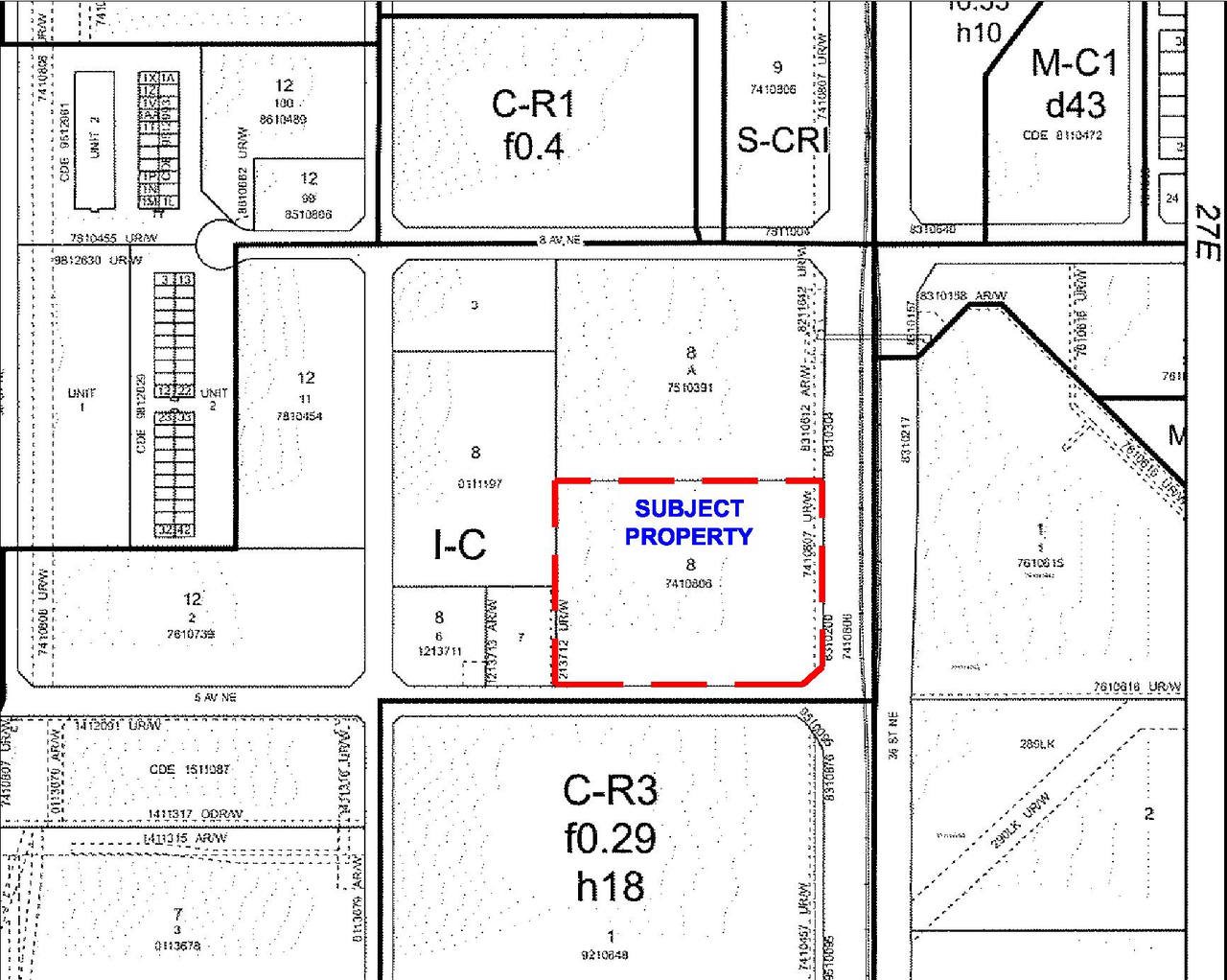 Construction site plan for project from page 2 of the file 'DP2026-03458 Circulation Package'
