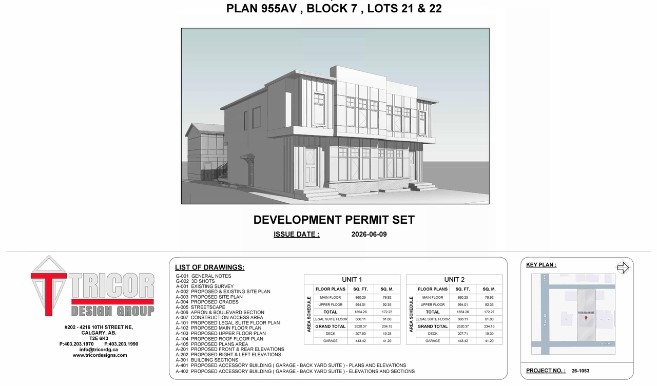 Image from page 1 of the file 'DP2026-03554 DMAP Plans (Submitted) 2026-06-18 (5MB)'