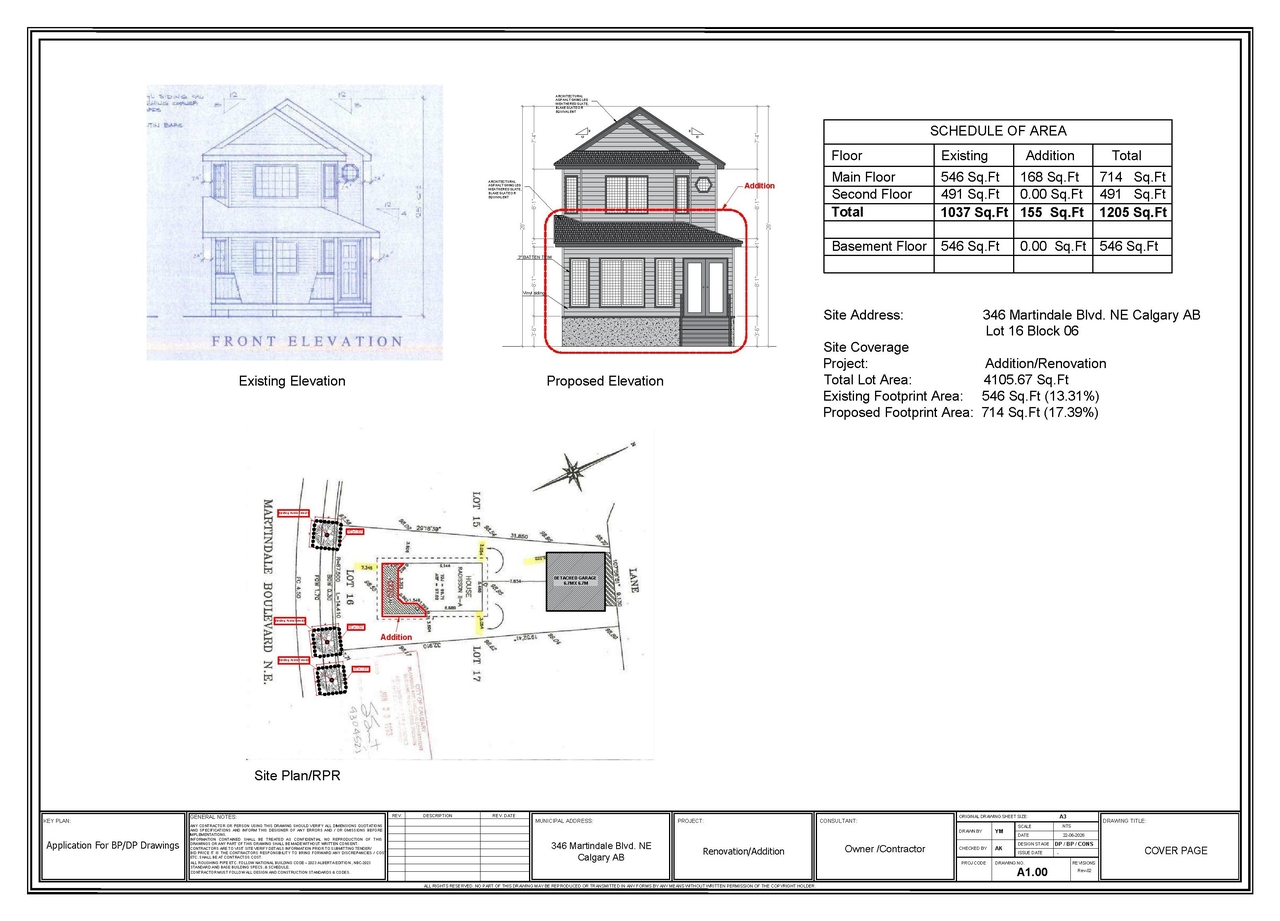 Image from page 1 of the file 'DP2026-03557 DMAP Plans (Submitted) 2026-06-17 (2MB)'