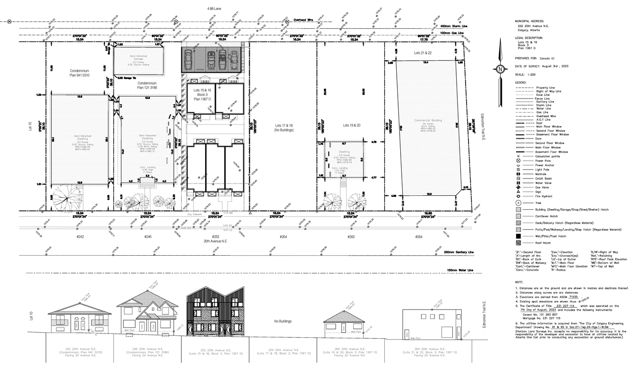 Construction site plan for project from page 2 of the file 'DP2026-03580-DMAP Plans Submitted 2026-07-16 2MB'
