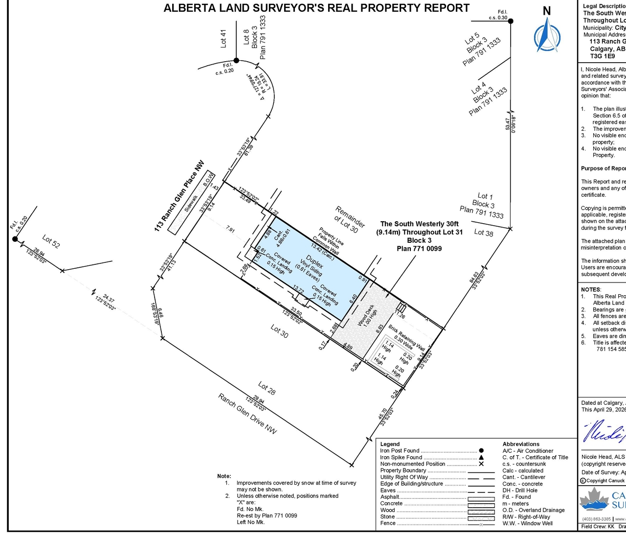 Construction site plan for project from page 1 of the file 'DP2026-03622 - DMAP Plans Submitted (1MB) 2026-06-19'