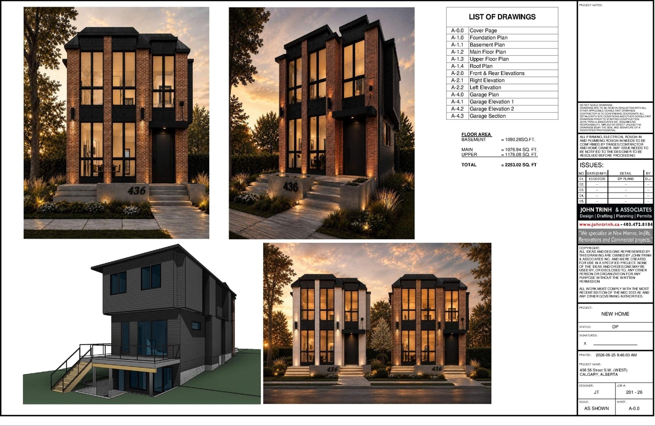 Rendering of building from page 3 of the file 'DP2026-03701 DMAP Plans (Submitted) 2026-06-25 (2MB)'