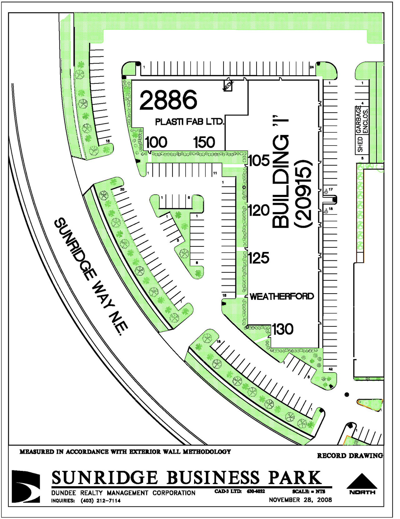 Construction site plan for project from page 1 of the file 'DP2026-03703 DMAP Plans Submitted 2026-07-10 900KB'