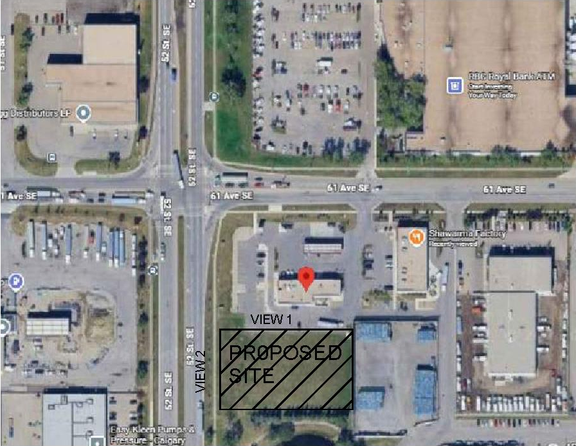 Construction site plan for project from page 1 of the file 'DP2026-03705 DMAP Plans (Submitted) 2026-07-14 (1MB)'
