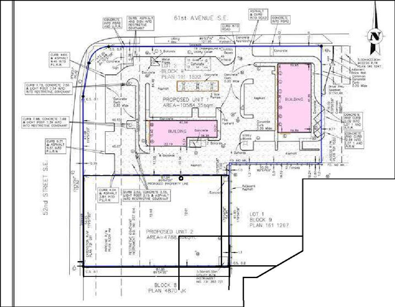 Construction site plan for project from page 1 of the file 'DP2026-03705 DMAP Plans (Submitted) 2026-07-14 (1MB)'