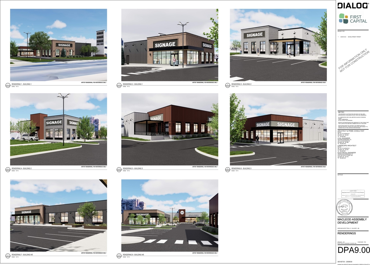 Rendering of building from page 12 of the file 'DP2026-03722 DMAP Plans (Submitted)2026-06-30 (12MB)'