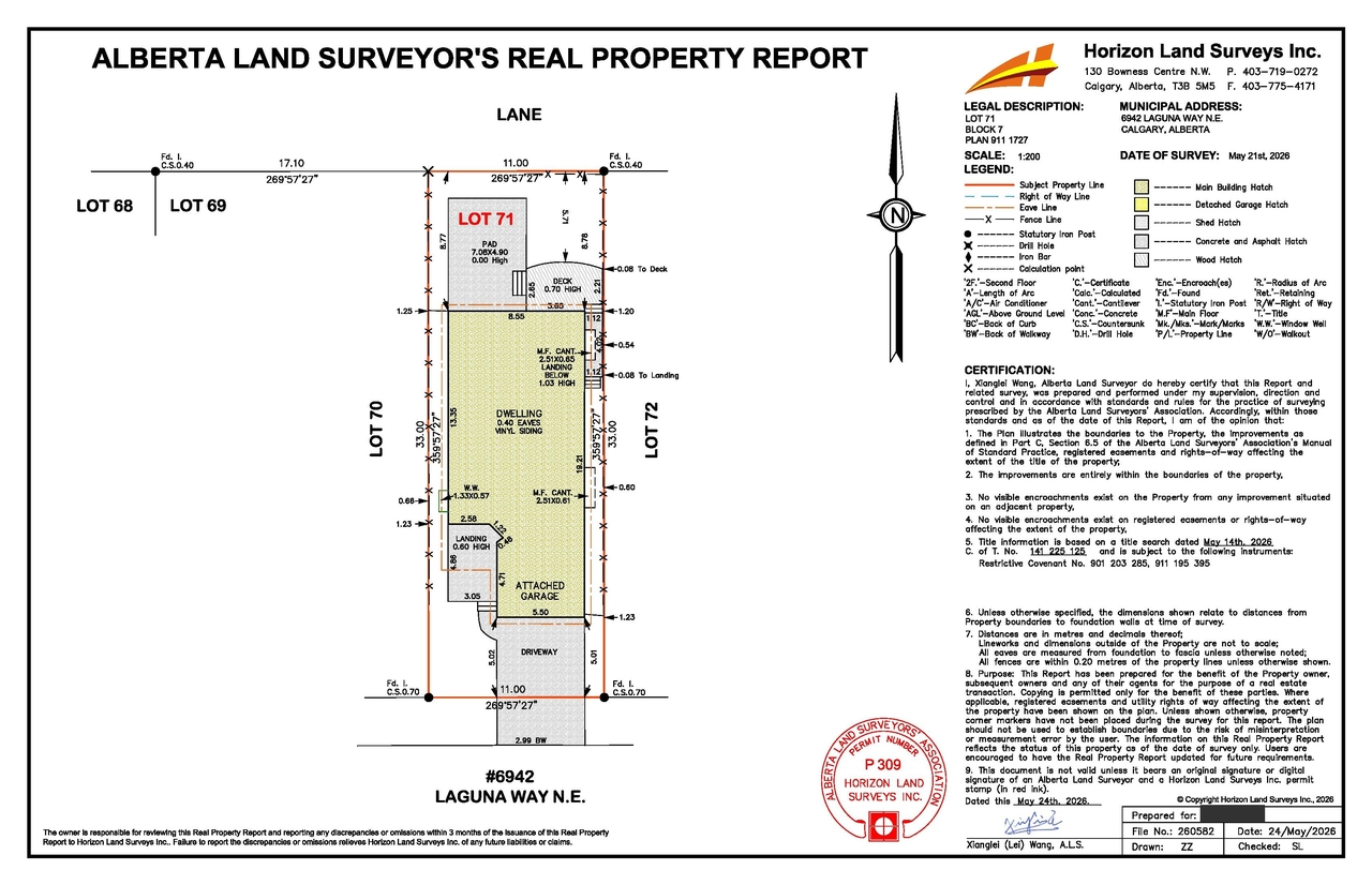 Construction site plan for project from page 1 of the file 'DP2026-03733 DMAP Plans Submitted (1MB) 2026-06-25'