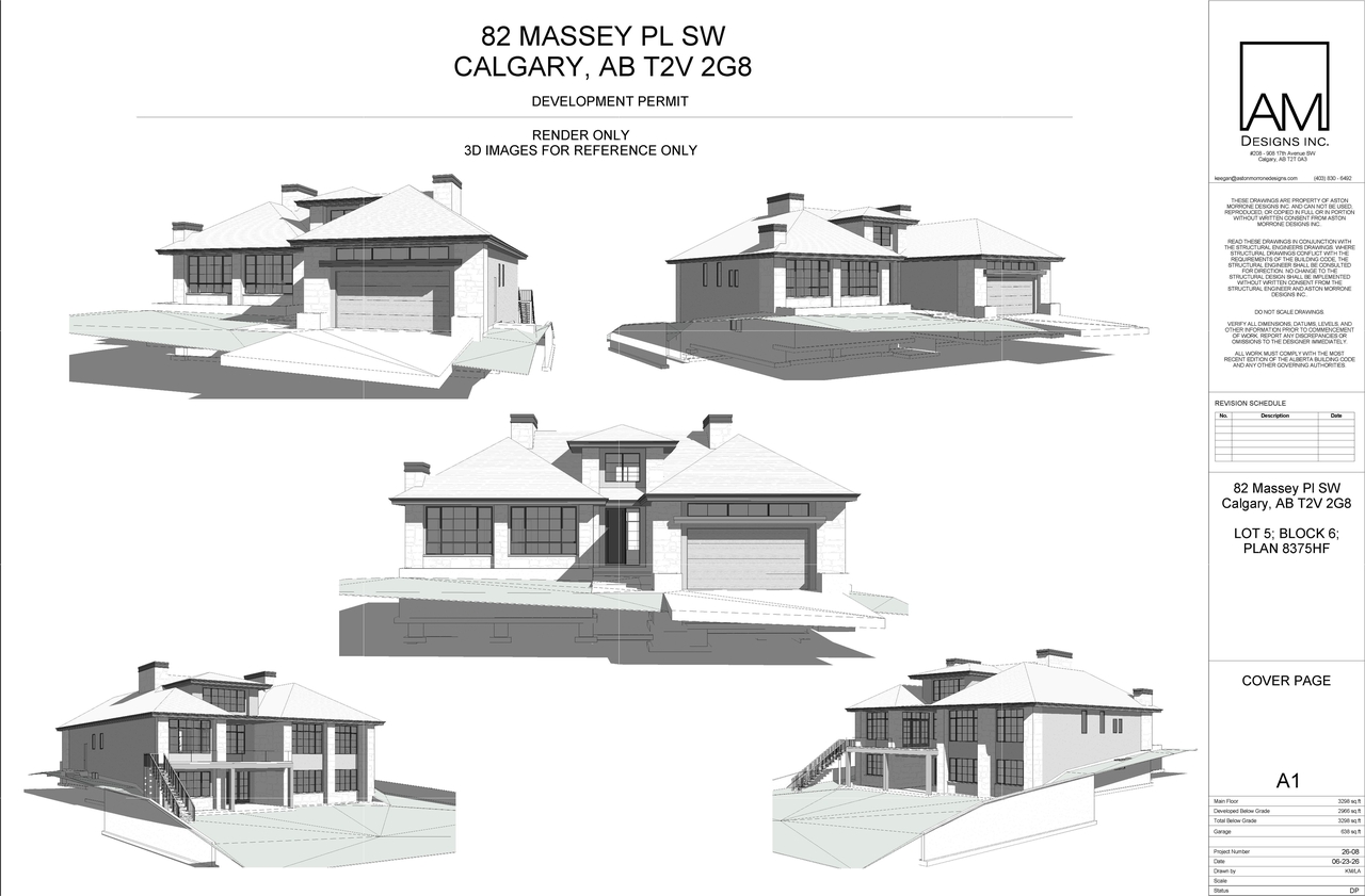 Rendering of building from page 1 of the file 'DP2026-03737 DMAP Plans Submitted 2026-06-29 1MB'