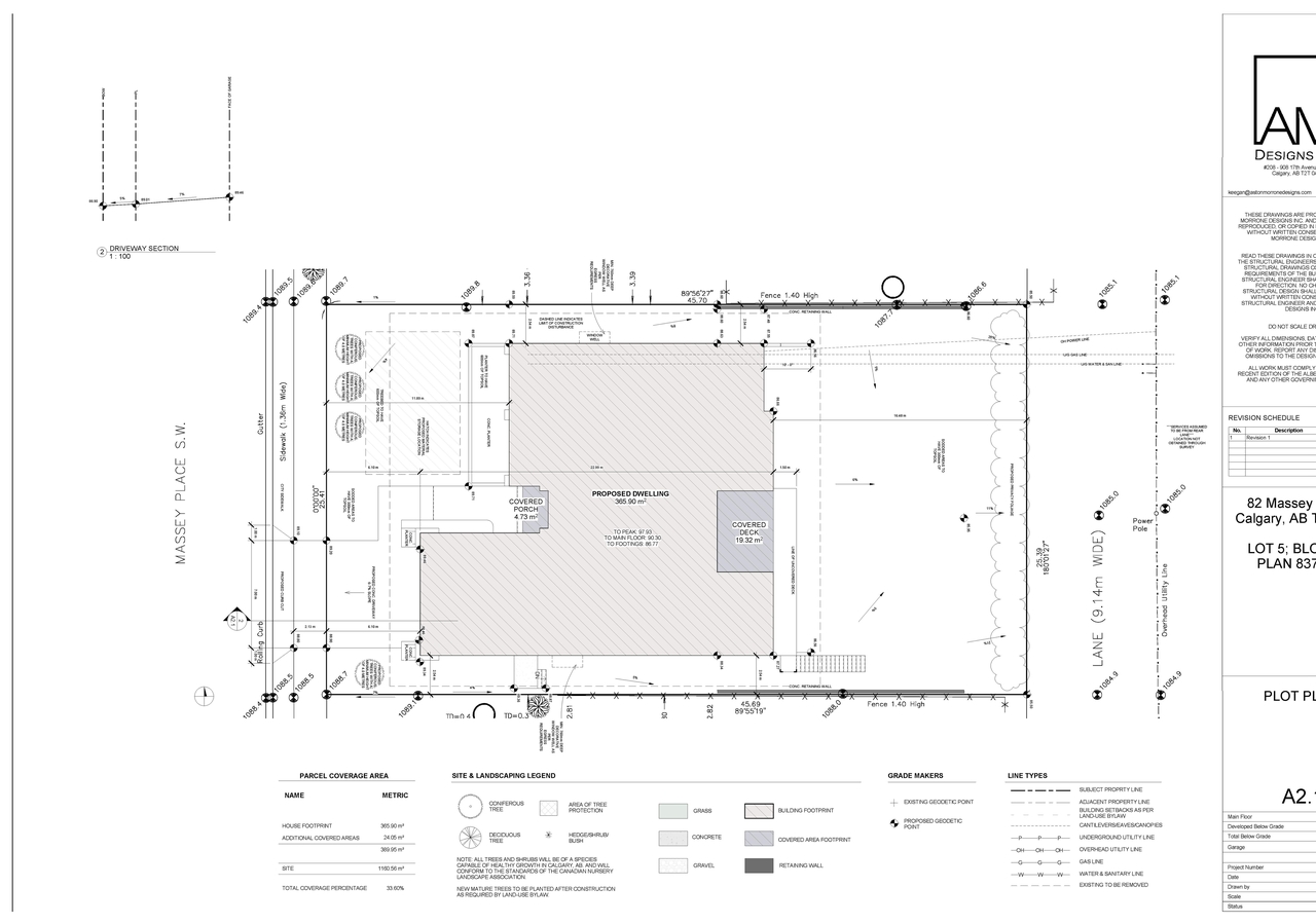 Construction site plan for project from page 8 of the file 'DP2026-03737 DMAP Plans Submitted 2026-06-29 1MB'