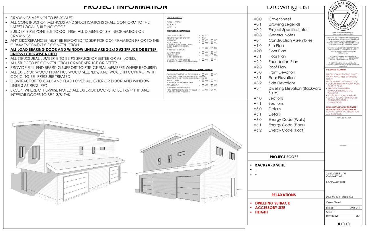 Image from page 1 of the file 'DP2026-03851 DMAP Plans (Submitted) 2026-06-30 (1MB)'