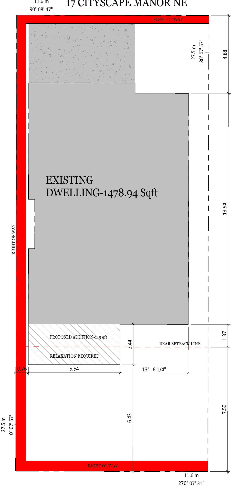 Construction site plan for project from page 1 of the file 'DP2026-03893-DMAP Plans Submitted 2026-07-16 2MB'